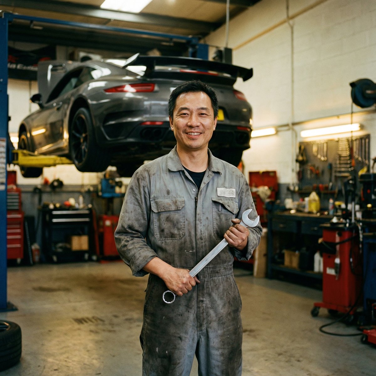 四虎改装技师张师傅