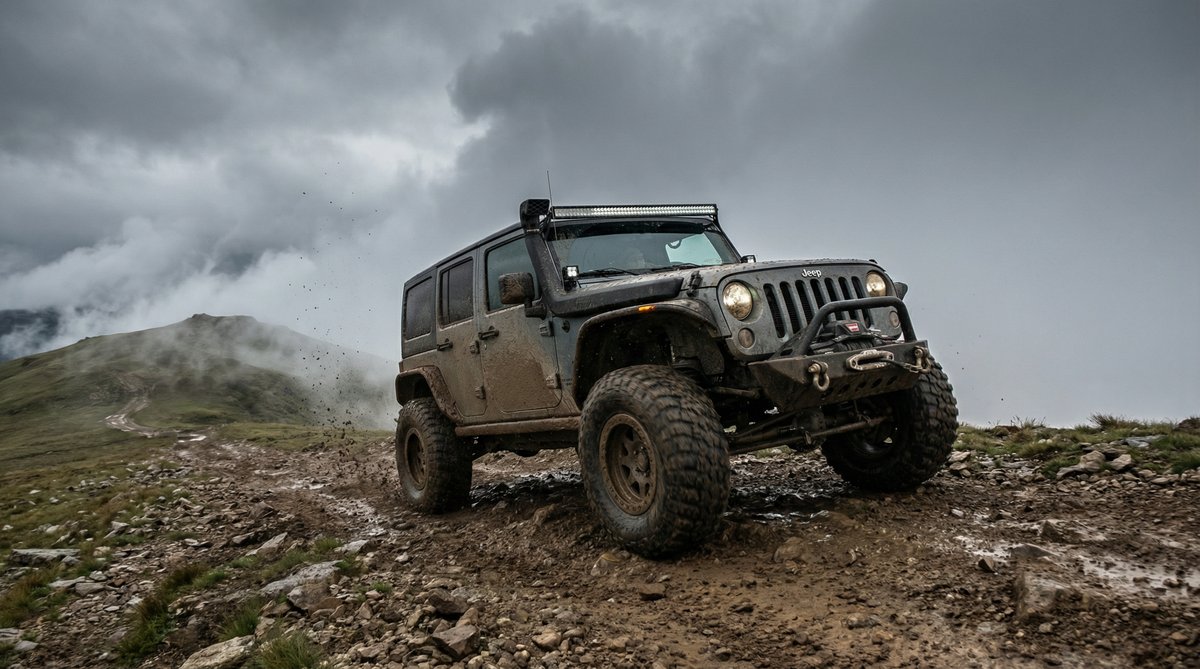 四虎视频：Jeep牧马人越野